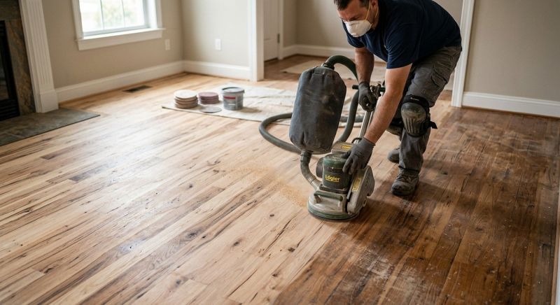 Birch Floor Refinishing in Kansas City, KS